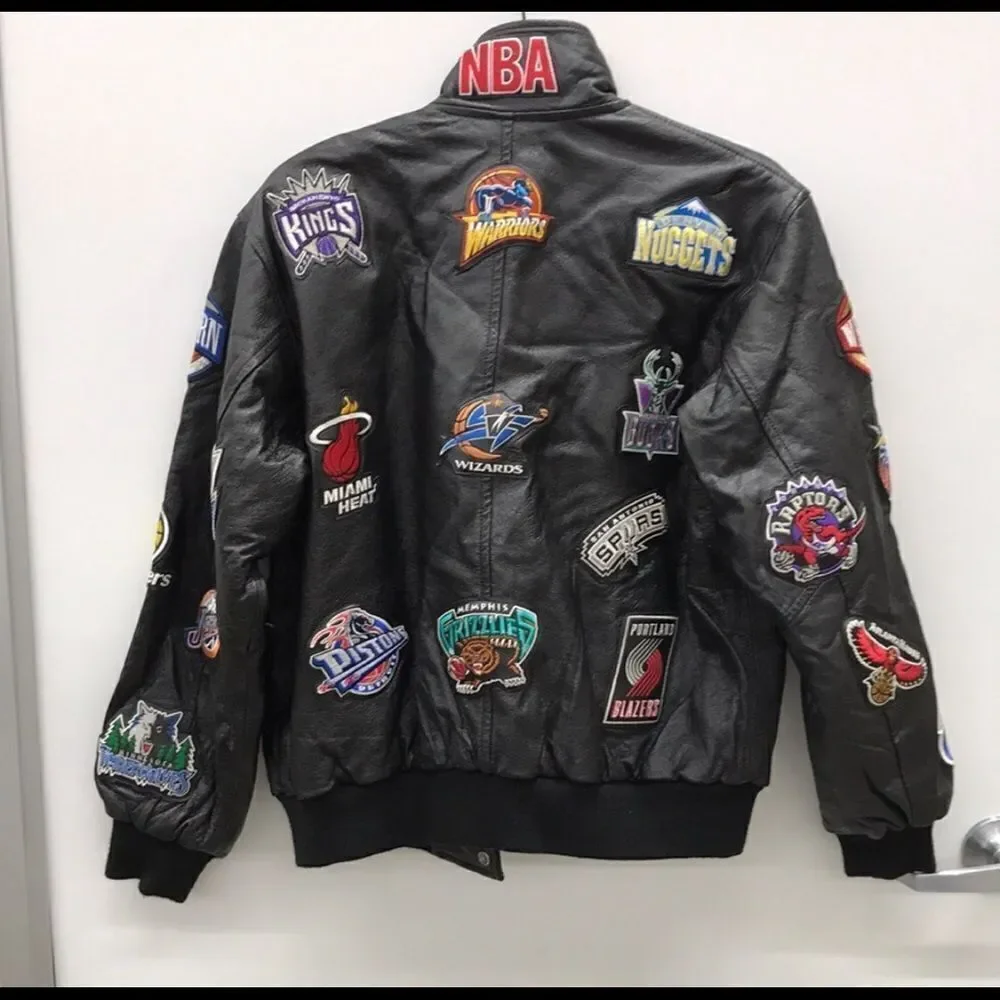 Vintage Jeff Hamilton NBA Team Jacket